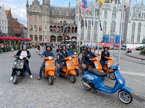 vespa tour brugge|Bruges: Self